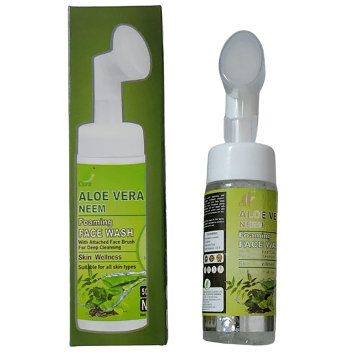 Cura Aloe Vera Neem Foaming Face Wash - Classic Derma