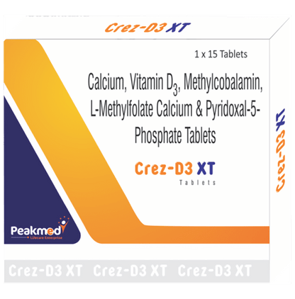 Crez-D3 XT Tablet - Classic Derma