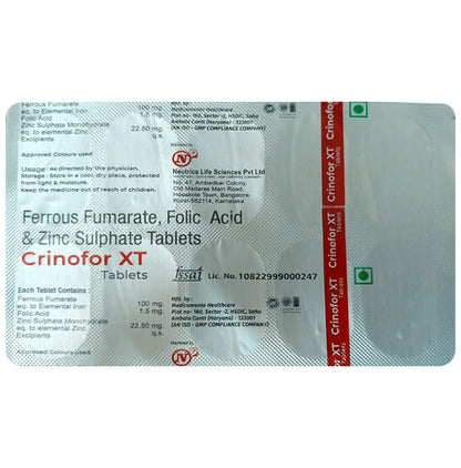Crinofor XT Tablet