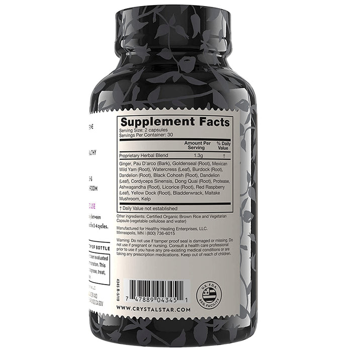 Crystal Star Fibro Defense Vegetarian Capsule