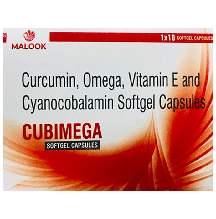 Cubimega Softgel Capsule - Classic Derma