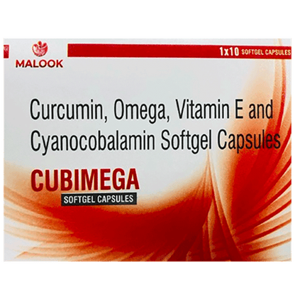 Cubimega Softgel Capsule - Classic Derma