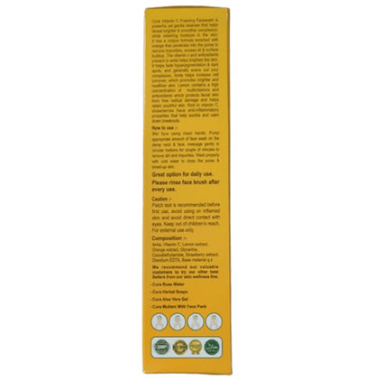 Cura Vitamin-C Foaming Face Wash