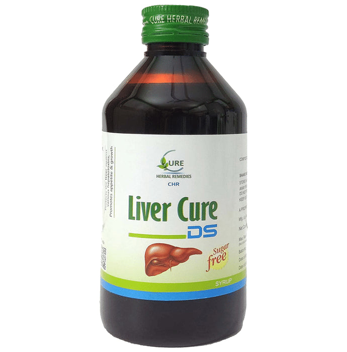 Cure Herbal Remedies Liver Cure Ds Syrup Sugar Free