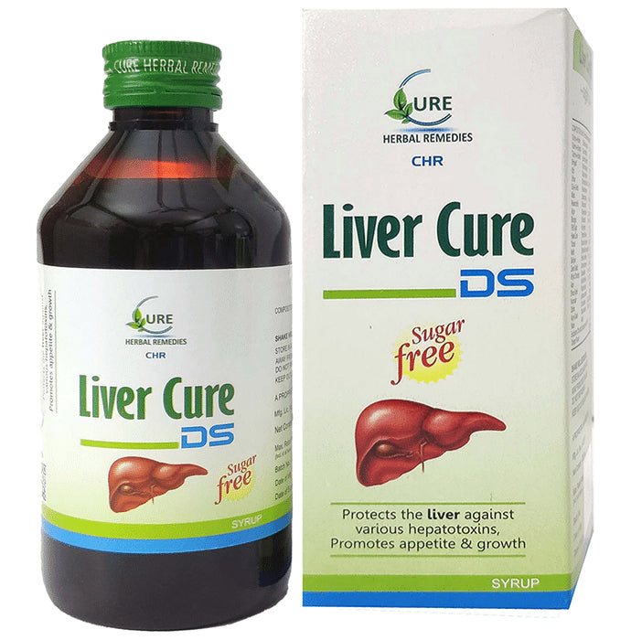 Cure Herbal Remedies Liver Cure Ds Syrup Sugar Free