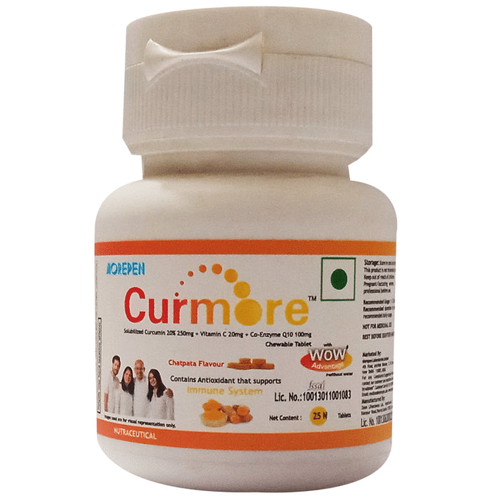 Curmore Chewable Tablet Chatpata - Classic Derma