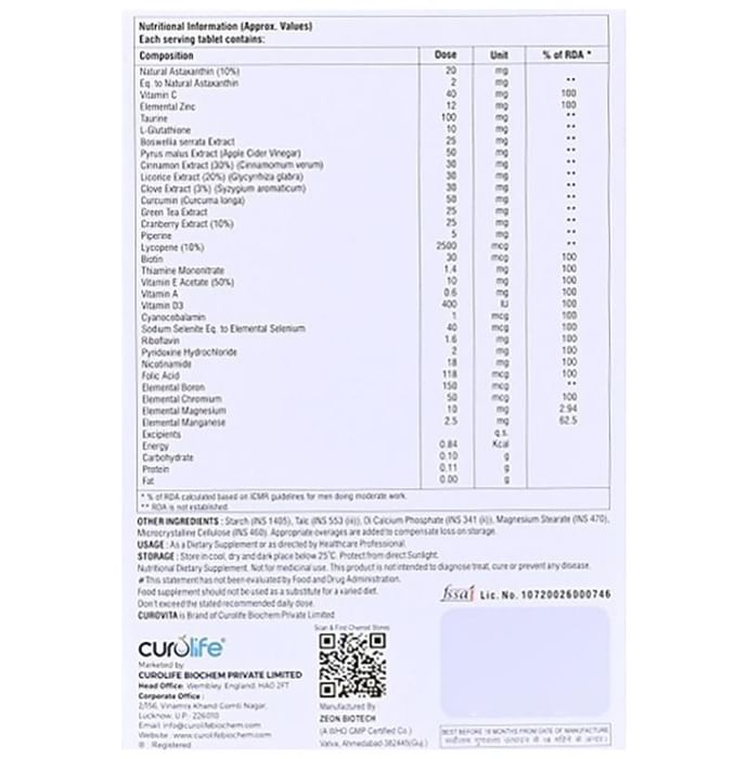 CuroVita Tablet