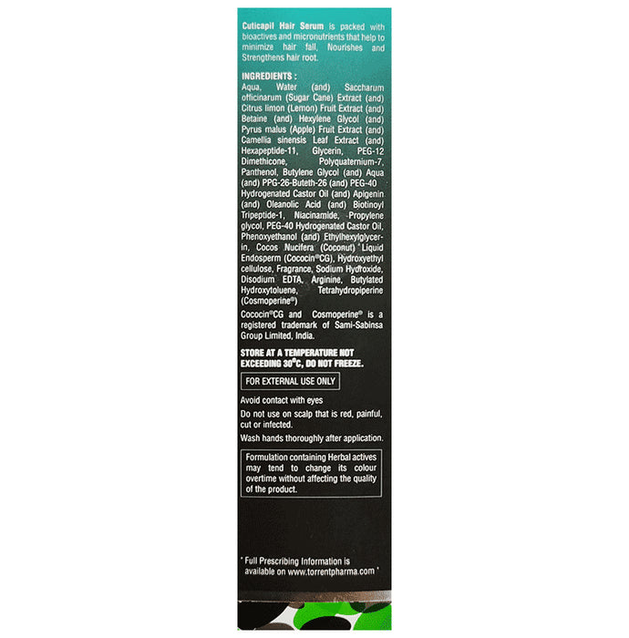 Cuticapil Hair Serum for Hair Growth | Strengthens Hair Roots