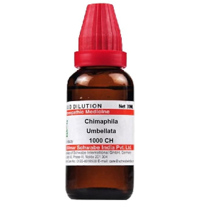 Dr Willmar Schwabe India Chimaphila Umbellata Dilution 1000 CH - Classic Derma