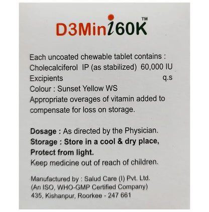 D3Mini Chewable Tablet
