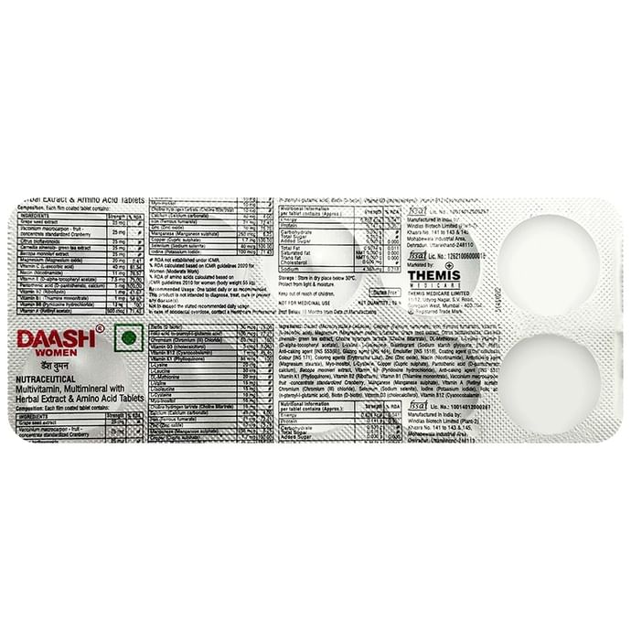 Daash Women Tablet - Classic Derma