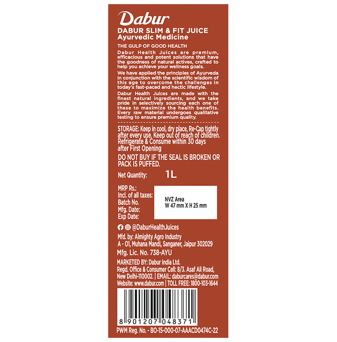 Dabur Slim & Fit Juice
