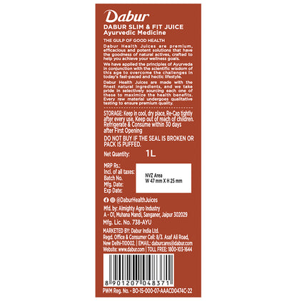 Dabur Slim & Fit Juice