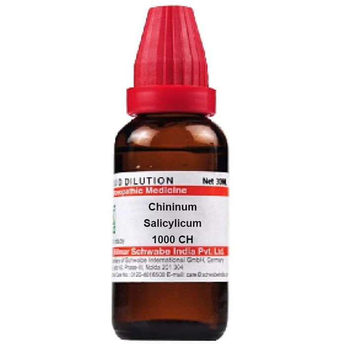 Dr Willmar Schwabe India Chininum Salicylicum Dilution 1000 CH - Classic Derma