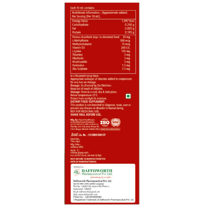 Dafo XT Gold Oral Suspension Sugar Free
