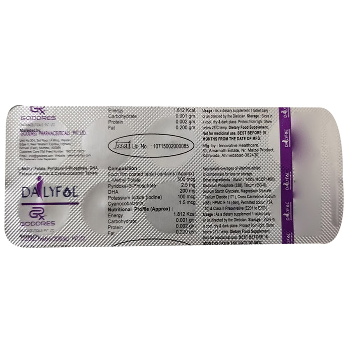 Dailyfol Tablet - Classic Derma