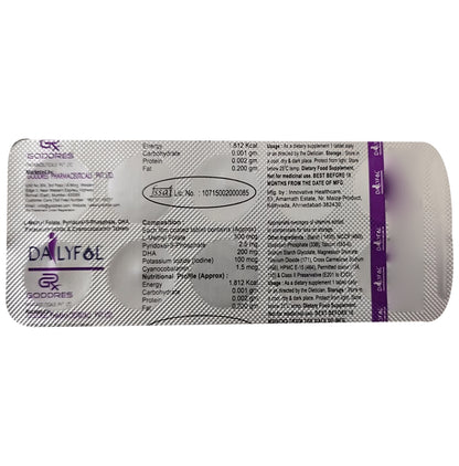 Dailyfol Tablet - Classic Derma