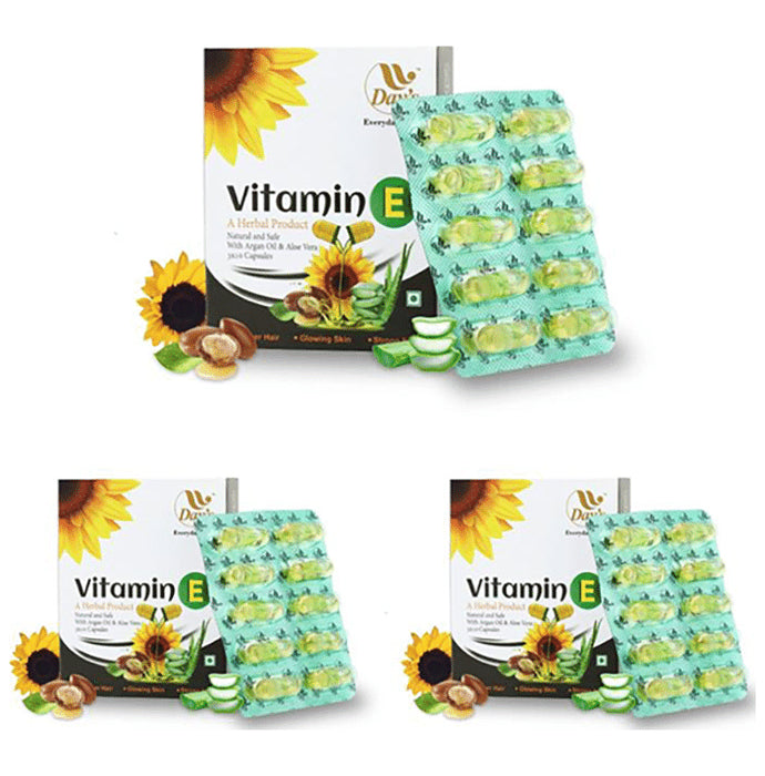 Day's Vitamin E Capsule (30 Each) - Classic Derma