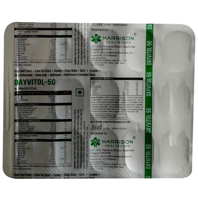 Dayvitol 5G Tablet