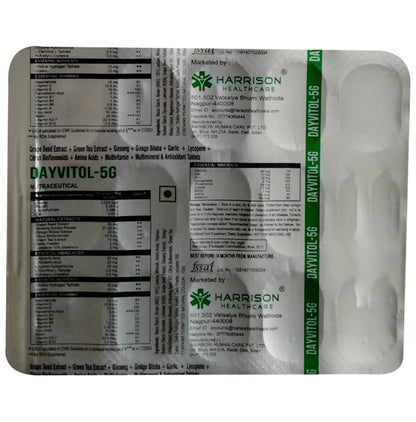 Dayvitol 5G Tablet