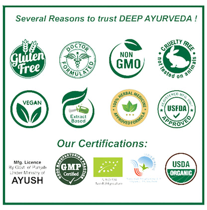Deep Ayurveda Flax Seed Extract Based Capsule
