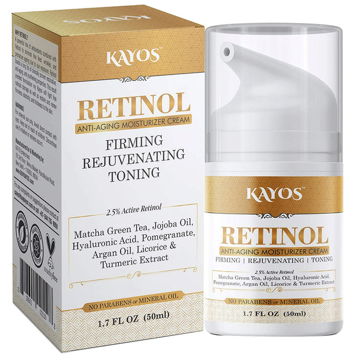 Kayos Retinol Anti-Aging Mositurizer Cream - Classic Derma