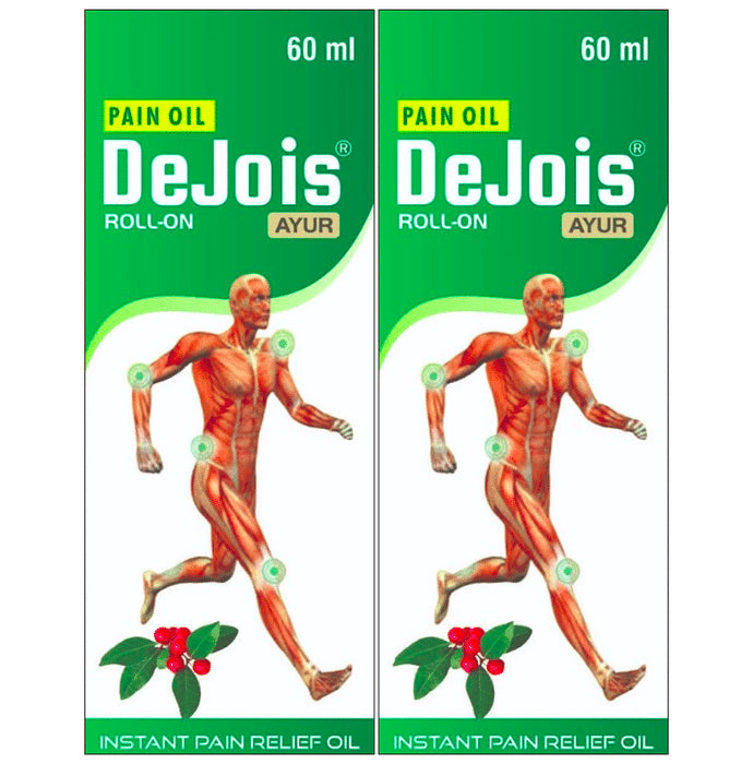 Dejois Ayur Roll On (60ml Each) - Classic Derma
