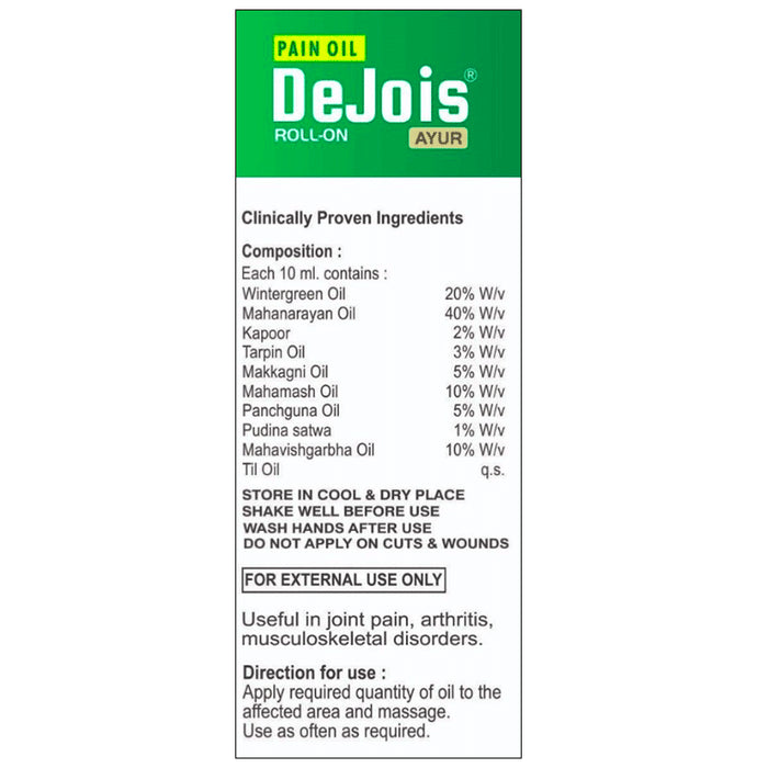 Dejois Ayur Roll On (60ml Each)