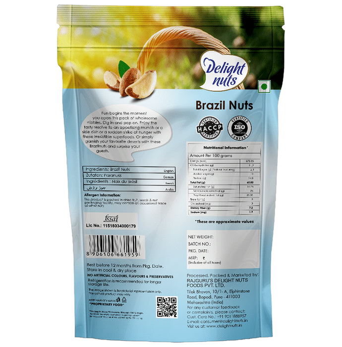 Delight Nuts Brazil Nuts | Premium Quality