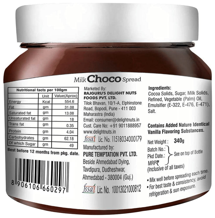 Delight Nuts Milk Choco Spread