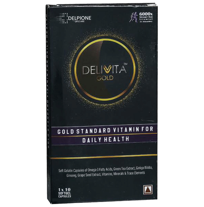 Delivita Gold Soft Gelatin Capsule - Classic Derma