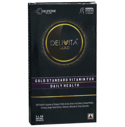 Delivita Gold Soft Gelatin Capsule - Classic Derma
