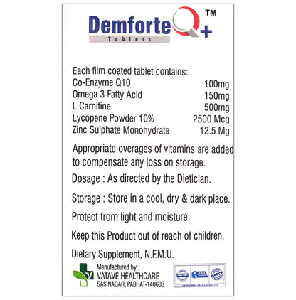 Demforte Q+ Tablet