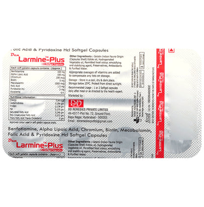 Den Larmine-Plus Softgel Capsule