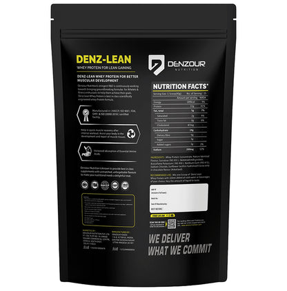 Denzour Nutrition Denz-Lean Powder Pista Kulfi