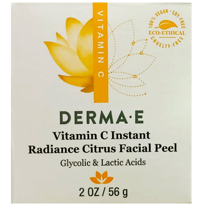 Derma E Vitamin C Instant Radiance Citrus Facial Peel - Classic Derma