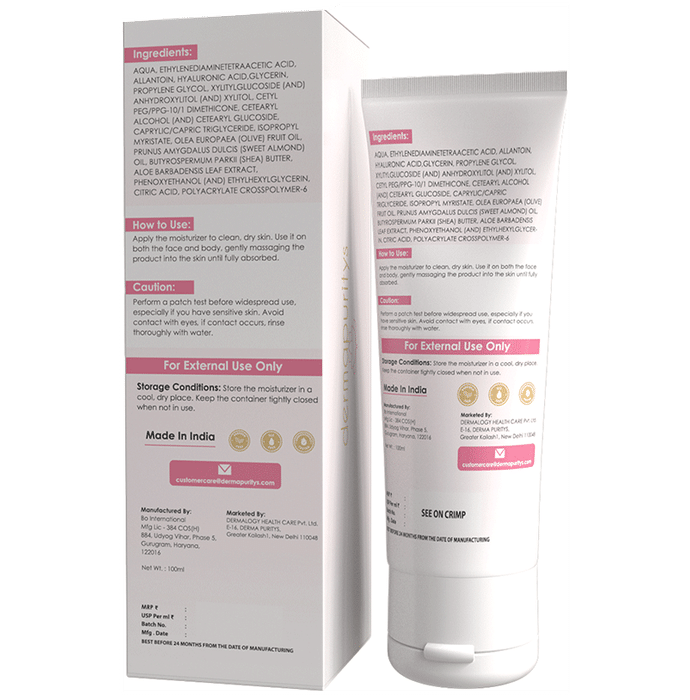 Dermapuritys Combo Pack of Face Wash for Pollution Control and Hydration & Face & Body Moisturizer (100ml Each)