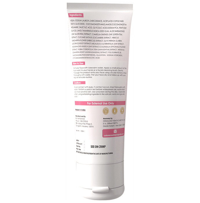 Dermapuritys Combo Pack of Face Wash for Pollution Control and Hydration & Sunscreen SPF 50 gel based (100ml Each)