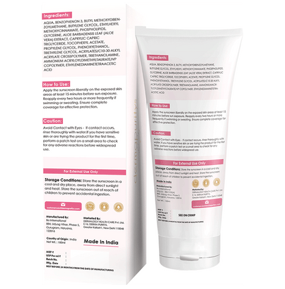 Dermapuritys Combo Pack of Face Wash for Pollution Control and Hydration & Sunscreen SPF 50 gel based (100ml Each)