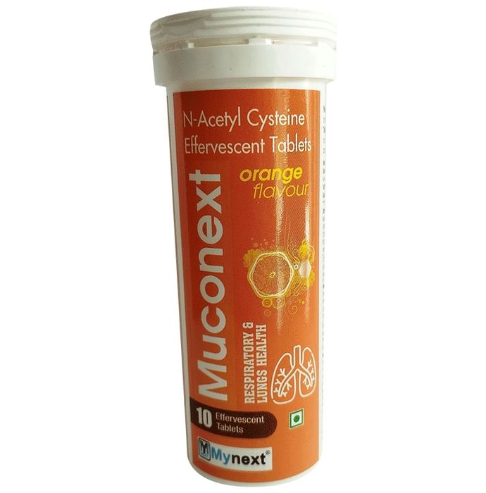 Muconext Effervescent Tablet Orange - Classic Derma