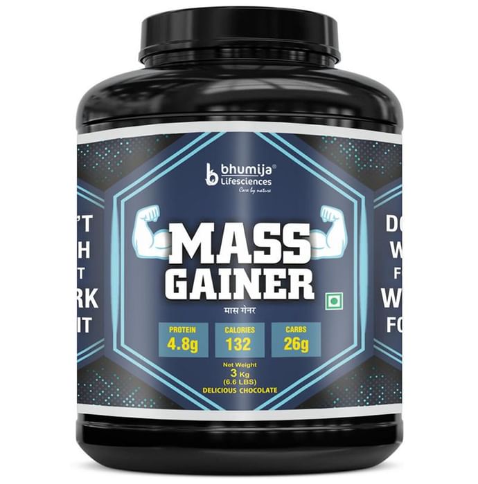 Bhumija Lifesciences Mass Gainer Delicious Chocolate - Classic Derma