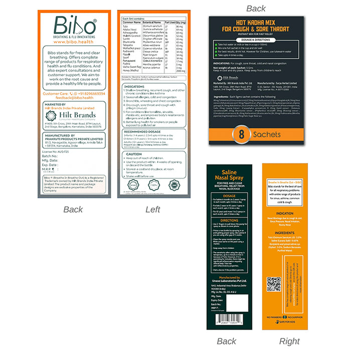 Bibo Bibo Throat Relief Pack