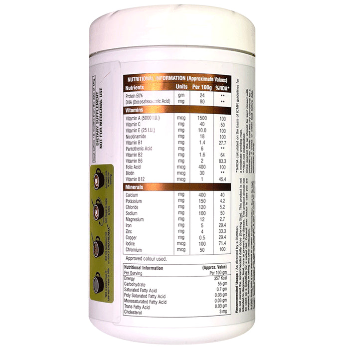 DHA Pro Max Protein Powder Chocolate Sugar Free