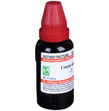 Dr Willmar Schwabe India Crocus Sativus Mother Tincture Q