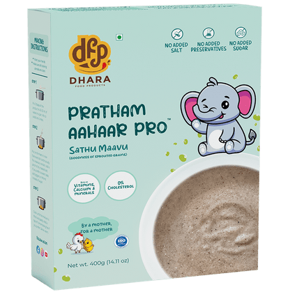 Dhara Food Products Pratham Aahaar Pro Sathu Mavu - Classic Derma