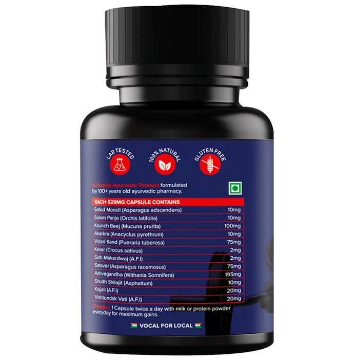 Dharishah Ayurveda Testovridhi Veg Capsule