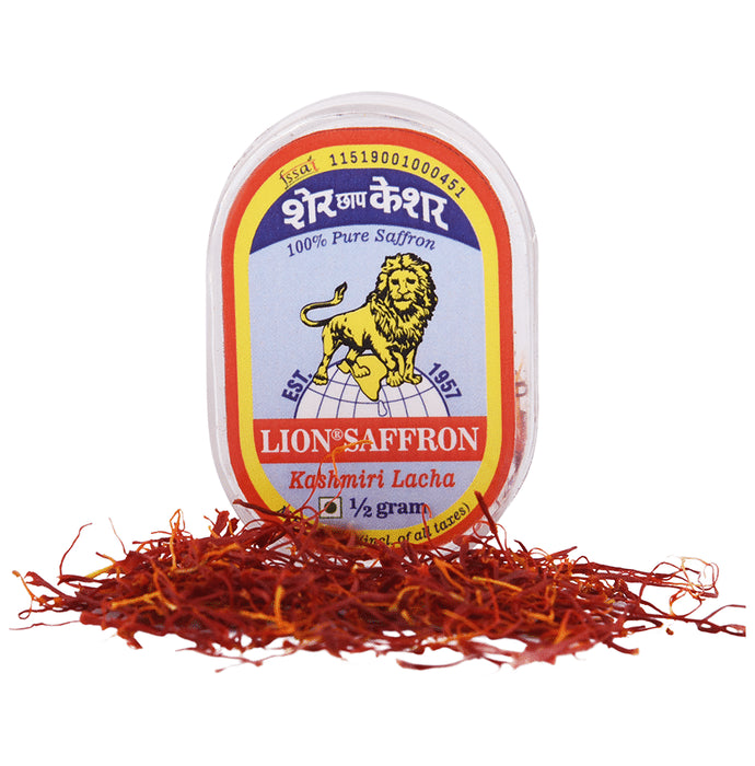 Lion Saffron Kashmiri Lacha (1/2gm Each)