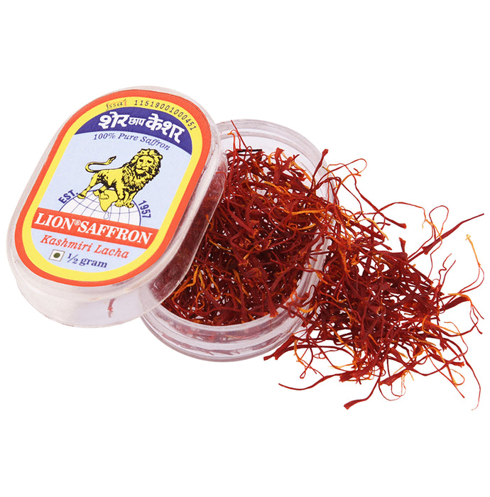 Lion Saffron Kashmiri Lacha (1/2gm Each)