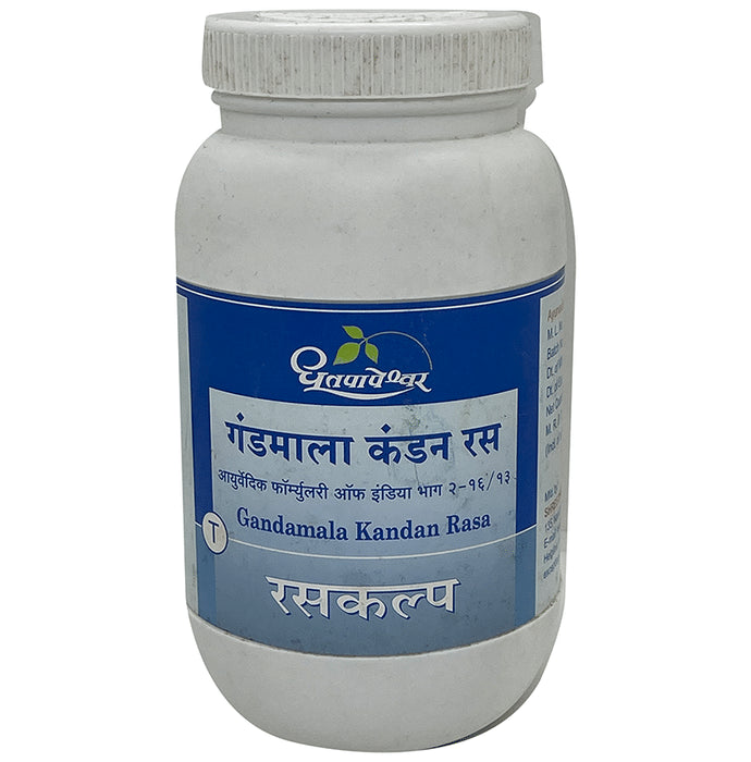 Dhootapapeshwar Gandamala Kandan Rasa Tablet - Classic Derma