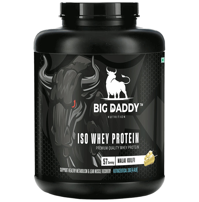 Big Daddy Iso Whey Protein Powder Malai kulfi - Classic Derma